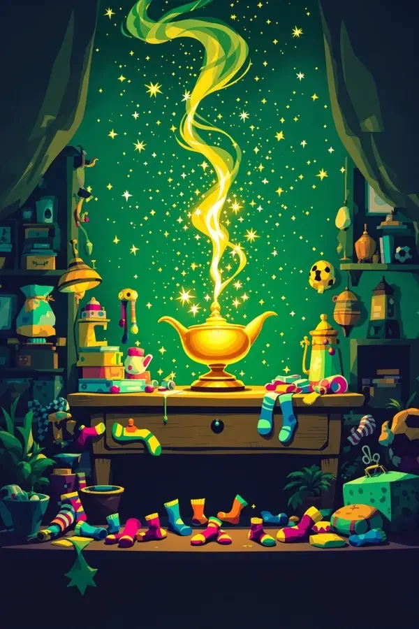 第七个愿望电影封面海报，奇幻 / 喜剧